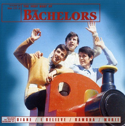 CD cover for The Bachelors’ “The Very Best Of” album, featuring three men.