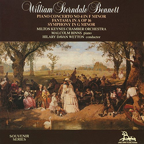 CD cover featuring a pastoral painting and composer William Sterndale Bennett’s name.