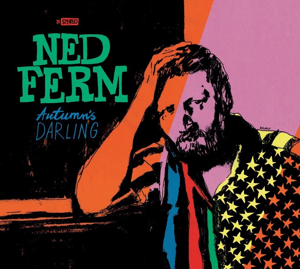 CD cover for Ned Ferm’s “Autumn’s Darling” featuring a portrait of the artist.
