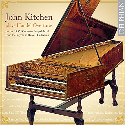 "CD cover featuring an ornate 18th-century harpsichord with open lid."