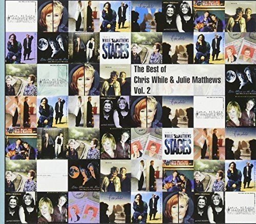 Collage of album covers featuring Chris While and Julie Matthews, with title text overlay.