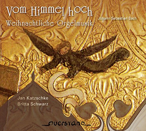 CD cover featuring a golden, ornate depiction of an angel playing an organ.