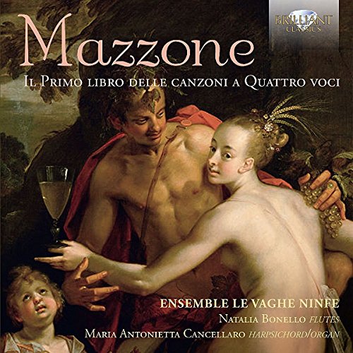 "CD cover featuring a Renaissance-style painting of three partially nude figures embracing."