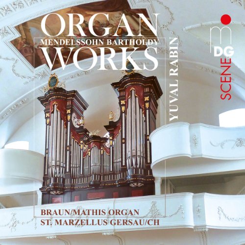 CD cover featuring a large pipe organ in a church interior.