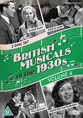 DVD cover for “British Musicals of the 1930s: Vol 4” with film stills.