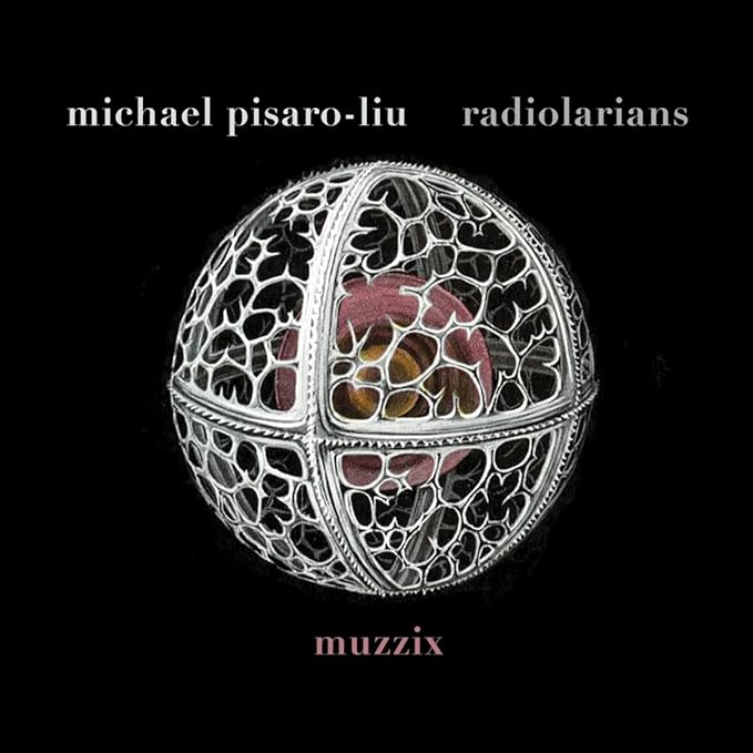 CD cover: Intricate, vintage illustration of a Radiolarian sphere.