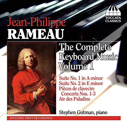 CD cover featuring portrait of Jean-Philippe Rameau with piano details.