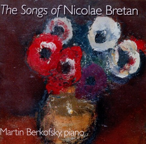 CD cover with an impressionistic painting of red and white poppies.