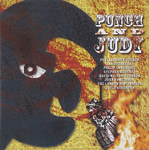 CD cover art featuring a black puppet head with a flame and "Punch and Judy" text.