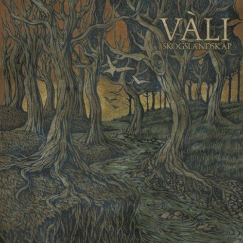 CD cover art: dark forest scene with birds in flight.