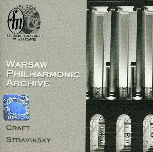 CD cover for Warsaw Philharmonic Archive Vol. 3, featuring architectural columns.