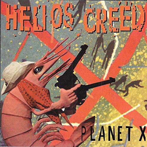 CD cover for Creed’s “Helios - Planet X” featuring surreal imagery.