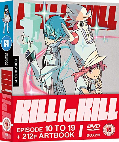 “Kill la Kill” DVD box set, Part 2 of 3, featuring anime artwork.