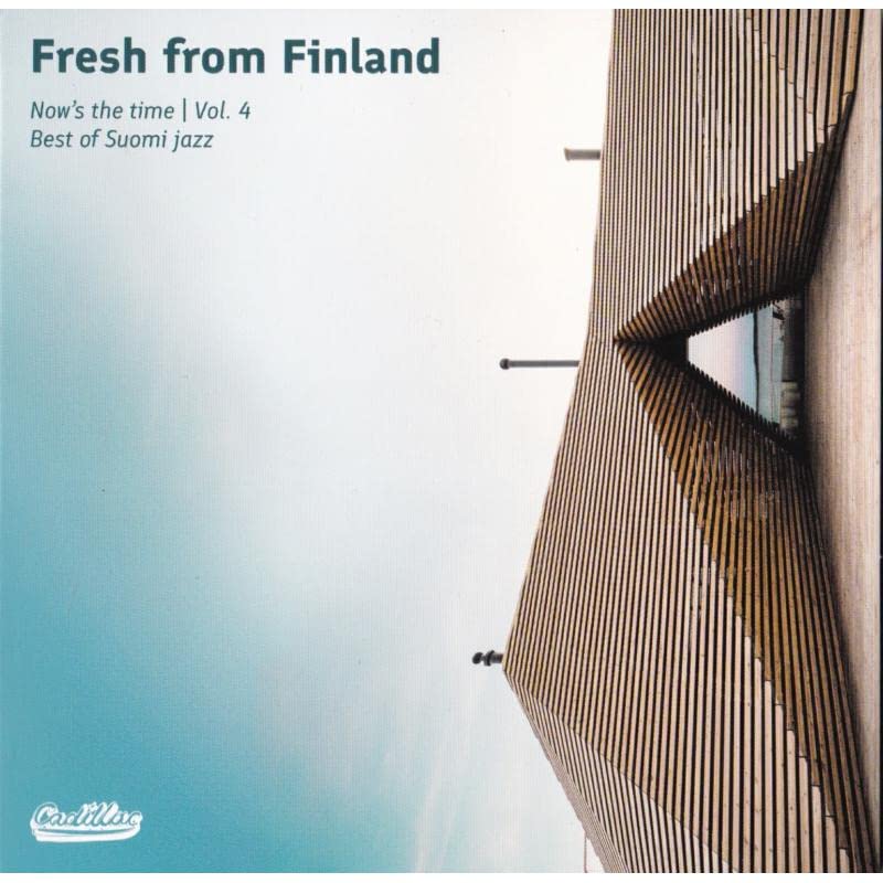 CD cover for āFresh From Finlandā jazz compilation, featuring modern architecture.