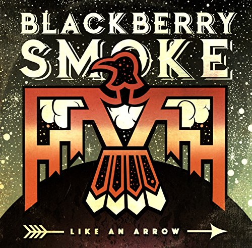 Blackberry Smoke album cover: stylized arrow graphic with band name and title.