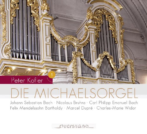 "CD cover featuring ornate pipe organ with gold decorations and composers' names listed."