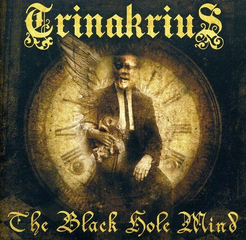 CD cover: man with clock face, dark and ornate design.