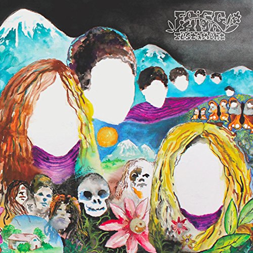 Fogg - High Testament" vinyl album cover: painted faces and mountains.