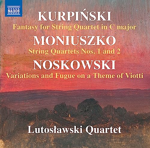 CD cover featuring composersā names and a landscape painting.