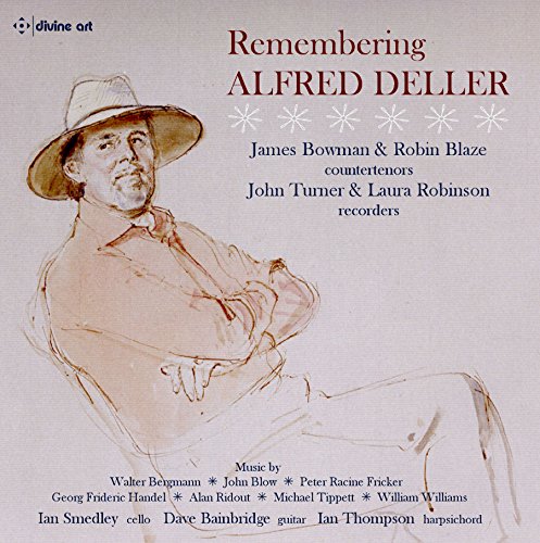 "CD cover with a sketch of a man sitting in a chair."