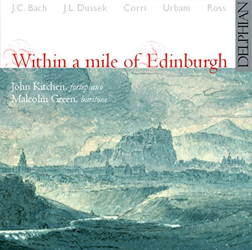 "CD cover with a landscape painting and red title text."