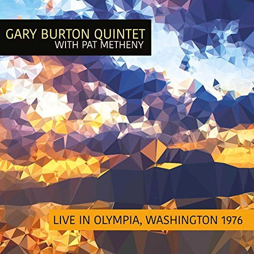 CD cover for Gary Burton Quintet with Pat Metheny, abstract landscape.