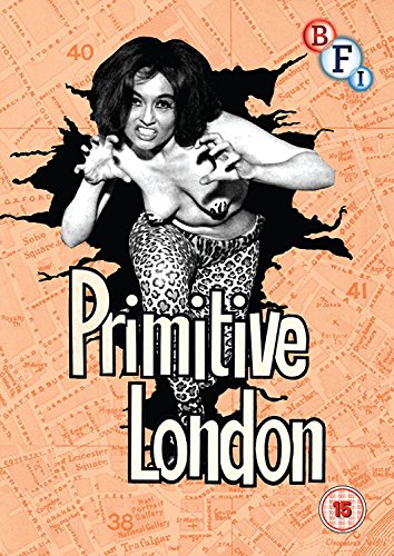 Primitive London" DVD cover featuring a woman in a leopard print suit.