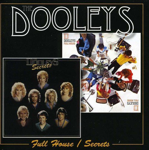 "The Dooleys" album cover featuring a band of five members in casual clothing.