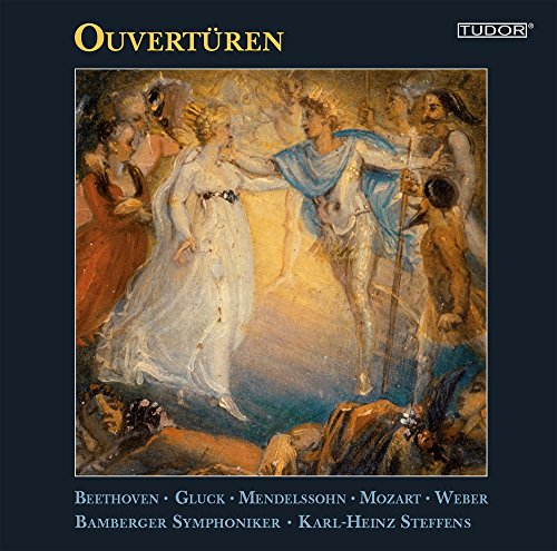 CD cover: classical painting of figures in flowing robes, gold lettering.