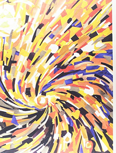 The image shows a vinyl record cover for "Nick Hoppner - Work". Here is a concise, descriptive alt text: "Album cover with abstract, swirling pattern in orange, blue, and black on beige."