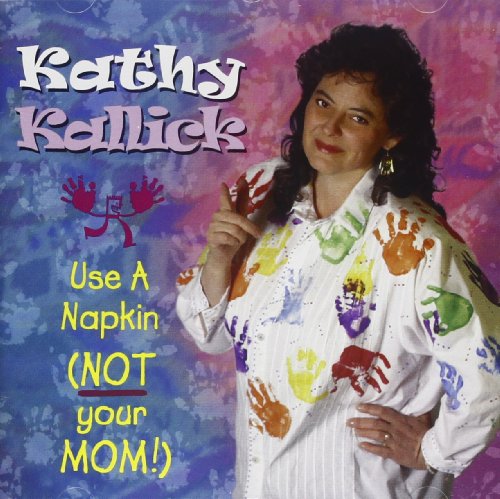 "CD cover featuring a woman with paint handprints on her white shirt."