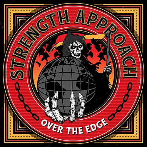 CD cover with a grim reaper holding a globe, titled "Strength Approach".