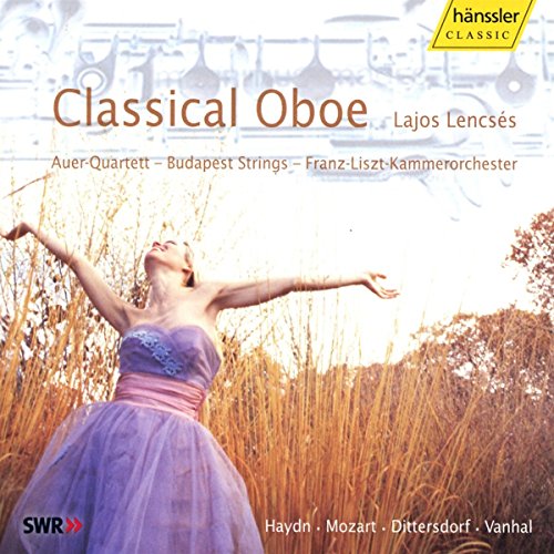 CD cover: ballerina in a field with "Classical Oboe" text.