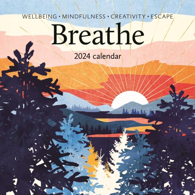 Breathe Wall Calendar 2024