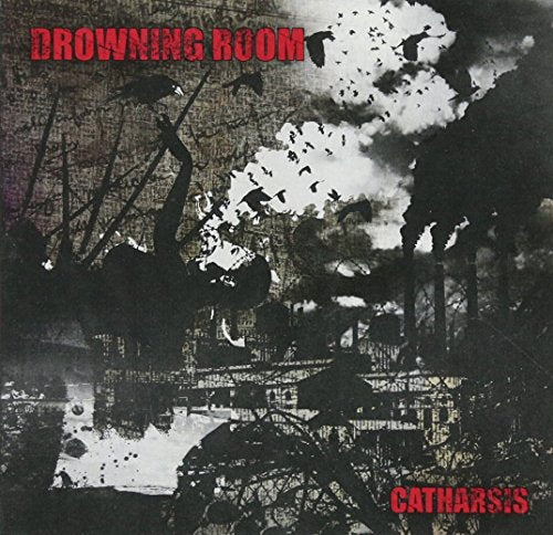 CD cover: dark, smoky landscape with crows and a distorted face.