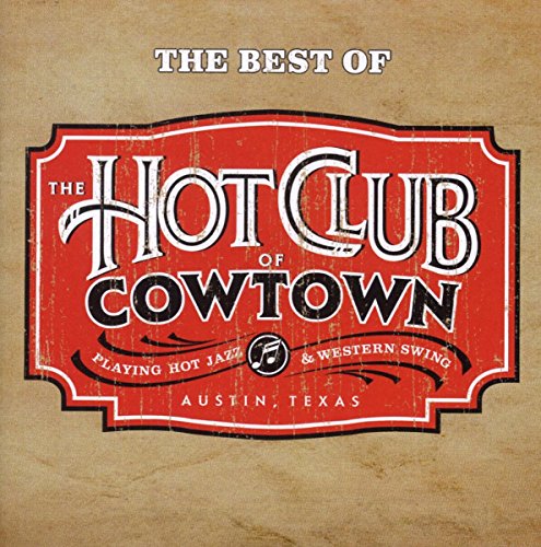 "Album cover with red label and white text on a brown background."