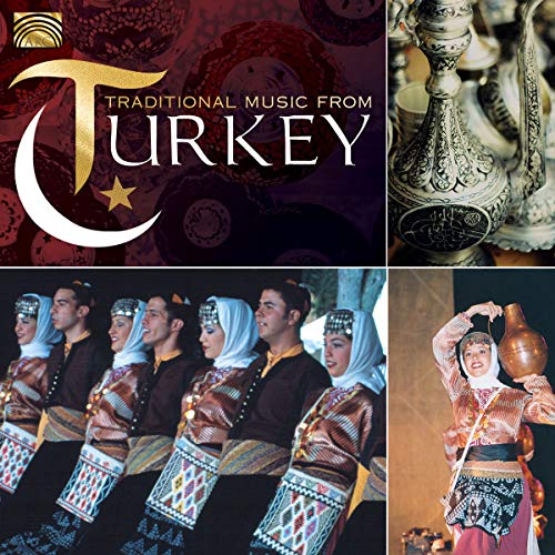 CD cover for “Traditional Music From Turkey” with cultural imagery.