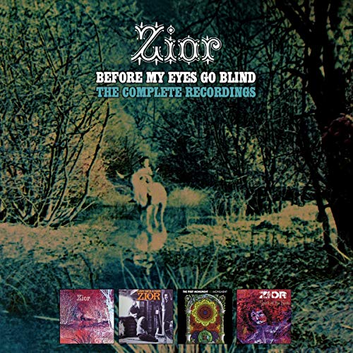 "CD box set cover with forest scene, horse, and four smaller album covers below."