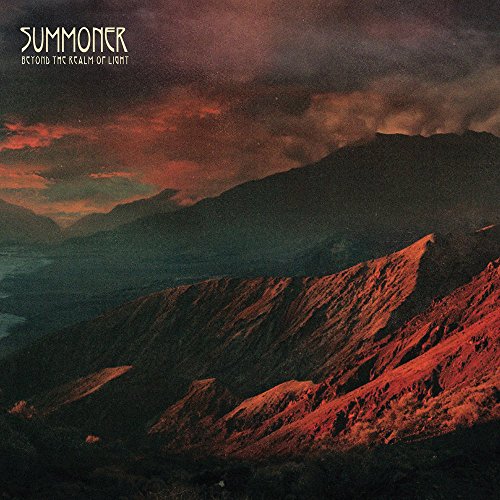 Album cover art showing a dramatic mountain landscape under a dark, red-tinted sky.