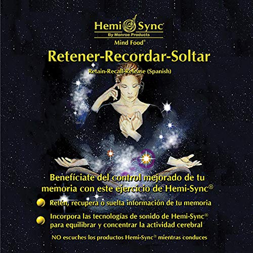 Hemi-Sync CD cover with a silhouetted figure meditating amidst stars.