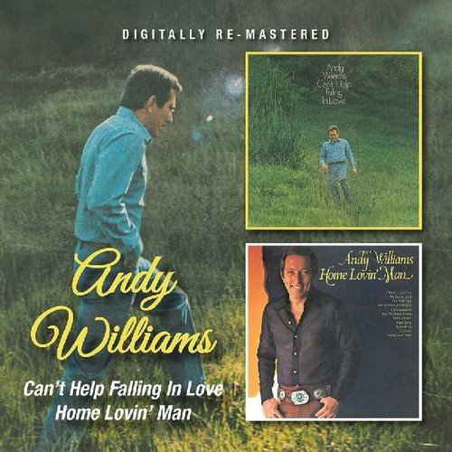 Andy Williams CD cover featuring a man in a field and two album covers.