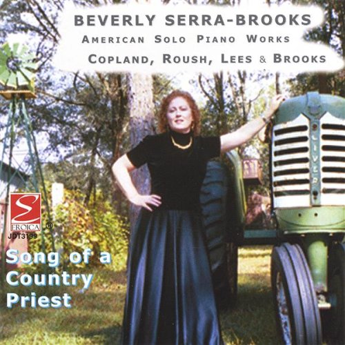 Blu-ray cover for "Song Of A Country Priest" featuring a woman and tractor.
