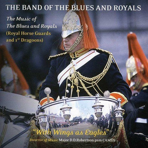 "CD cover featuring a man in uniform playing a drum, with text overlay."