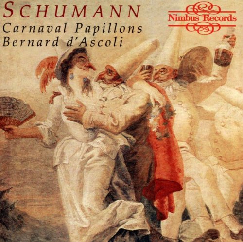 A CD cover featuring a man being carried by people in carnival costumes.