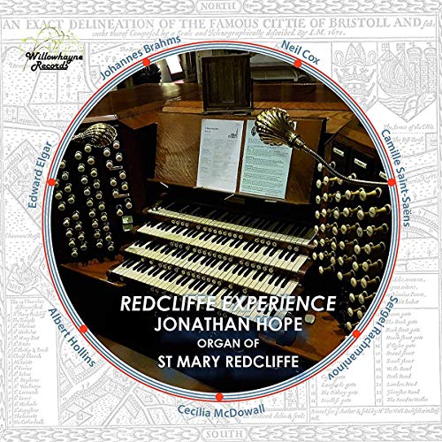 CD cover featuring a detailed view of a large pipe organ console.