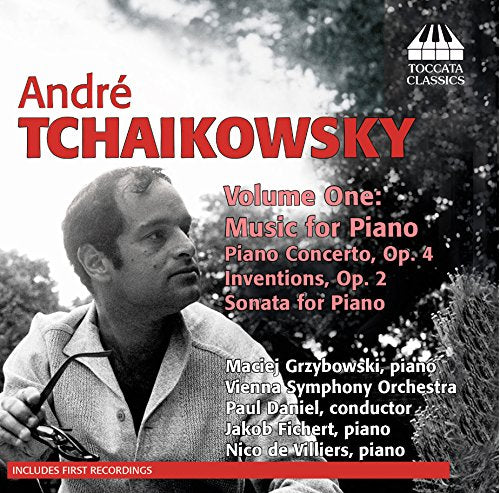 CD cover with black-and-white photo and red and white text, featuring a man's portrait.