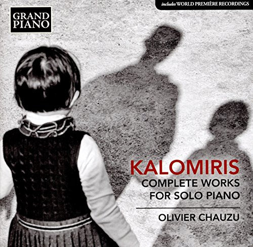 Black and white CD cover with child and shadowy figures, featuring red and black text.