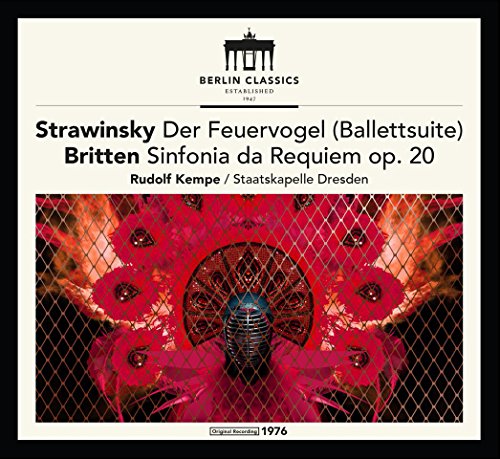 CD cover with peacock image behind wire mesh, featuring Berlin Classics logo and text.