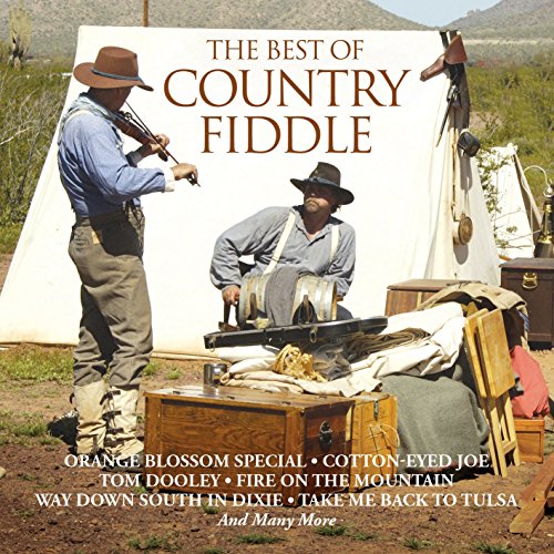 CD cover: "The Best of Country Fiddle" with musicians in a western scene.