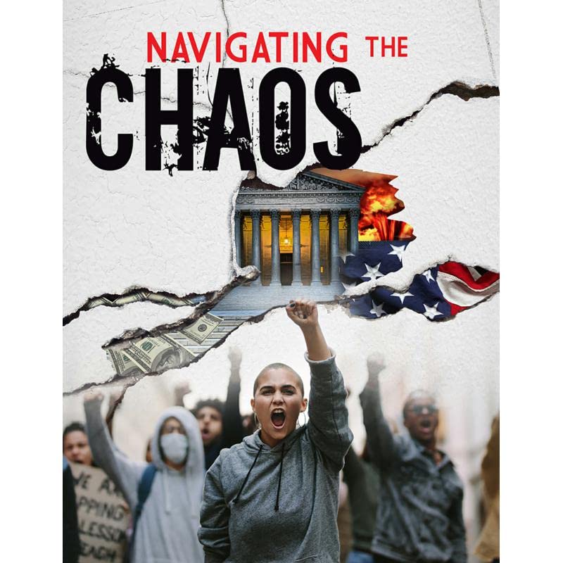 DVD cover depicting protest imagery with a fractured US Capitol building.